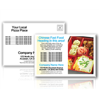 Chinese Food EDDM Postcard