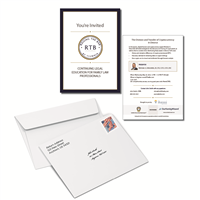 RTB Invite & Envelope + Mailing May 2025