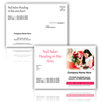 Nails Salon Postcard