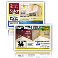 Easy Step_Tub Tile 1 6.25x9 EDDM Postcard 