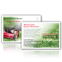 Lawn Care Postcard