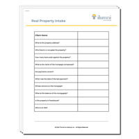 Real Property Intake